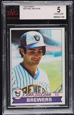 1979 Topps - [Base] #24 - Paul Molitor [BVG 5 EXCELLENT]
