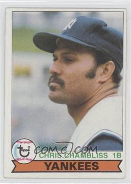 1979 Topps - [Base] #335 - Chris Chambliss