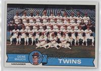 Team Checklist - Minnesota Twins Team
