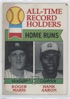 All-Time Record Holders - Roger Maris, Hank Aaron (Home Runs) [Poor to&nbs…