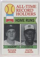 All-Time Record Holders - Roger Maris, Hank Aaron (Home Runs)