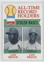 All-Time Record Holders - Lou Brock (Stolen Bases)