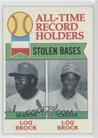 All-Time Record Holders - Lou Brock (Stolen Bases)