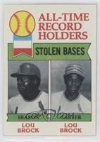 All-Time Record Holders - Lou Brock (Stolen Bases)