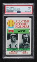 All-Time Record Holders - Jack Chesbro, Cy Young (Wins) [PSA 9 MINT]