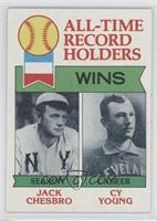 All-Time Record Holders - Jack Chesbro, Cy Young (Wins)