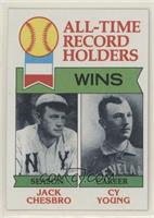 All-Time Record Holders - Jack Chesbro, Cy Young (Wins)
