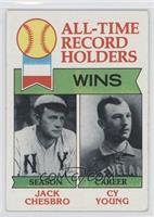 All-Time Record Holders - Jack Chesbro, Cy Young (Wins) [Good to VG&#…