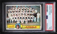 Team Checklist - California Angels [PSA 7 NM]