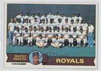 Team Checklist - Kansas City Royals [Noted]