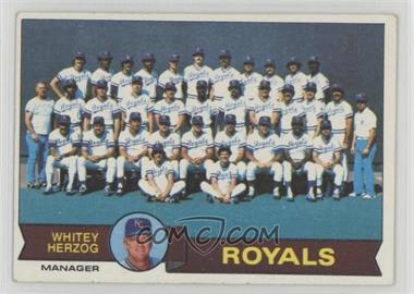 1979 Topps - [Base] #451 - Team Checklist - Kansas City Royals [Good to VG‑EX]