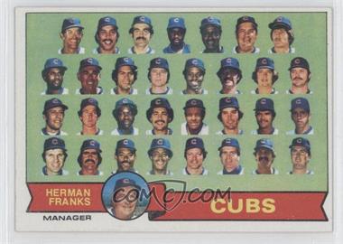 1979 Topps - [Base] #551 - Team Checklist - Chicago Cubs