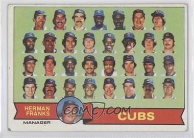 1979 Topps - [Base] #551 - Team Checklist - Chicago Cubs [Good to VG‑EX]