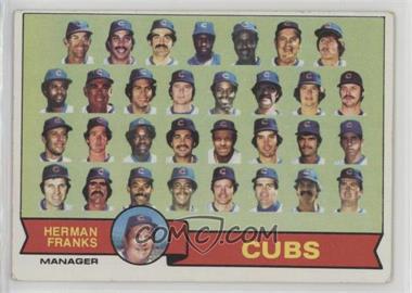 1979 Topps - [Base] #551 - Team Checklist - Chicago Cubs [Good to VG‑EX]