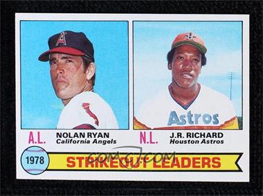 1979 Topps - [Base] #6 - League Leaders - Nolan Ryan, J.R. Richard