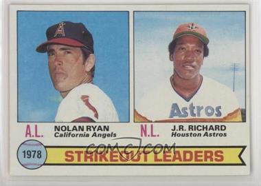 1979 Topps - [Base] #6 - League Leaders - Nolan Ryan, J.R. Richard