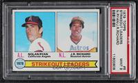 League Leaders - Nolan Ryan, J.R. Richard [PSA 9 MINT]