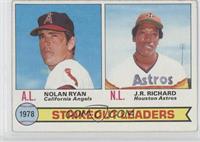 League Leaders - Nolan Ryan, J.R. Richard [Good to VG‑EX]