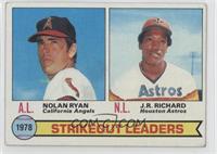 League Leaders - Nolan Ryan, J.R. Richard [COMC RCR Poor]