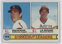 League Leaders - Nolan Ryan, J.R. Richard [Poor to Fair]