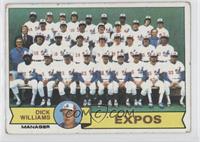 Team Checklist - Montreal Expos [Good to VG‑EX]