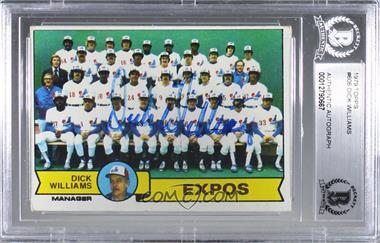 1979 Topps - [Base] #606 - Team Checklist - Montreal Expos [BAS Authentic]
