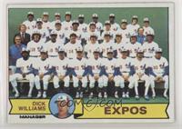 Team Checklist - Montreal Expos