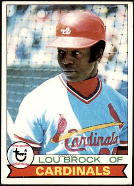 1979 Topps - [Base] #665 - Lou Brock [VG]