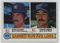 League Leaders - Ron Guidry, Craig Swan [Good to VG‑EX]