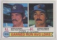 League Leaders - Ron Guidry, Craig Swan