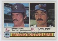 League Leaders - Ron Guidry, Craig Swan