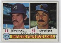 League Leaders - Ron Guidry, Craig Swan