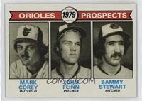 1979 Prospects - Mark Corey, John Flinn, Sammy Stewart