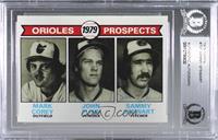 1979 Prospects - Mark Corey, John Flinn, Sammy Stewart [BAS Certified …