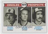 1979 Prospects - Mark Corey, John Flinn, Sammy Stewart