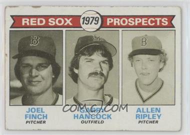 1979 Topps - [Base] #702 - 1979 Prospects - Joel Finch, Garry Hancock, Allen Ripley [COMC RCR Poor]