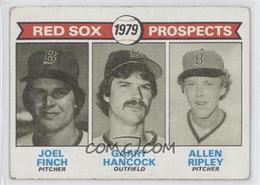 1979 Topps - [Base] #702 - 1979 Prospects - Joel Finch, Garry Hancock, Allen Ripley [Good to VG‑EX]