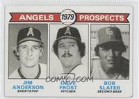 1979 Prospects - Jim Anderson, Dave Frost, Bob Slater [Good to VGR…