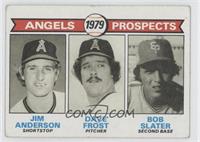 1979 Prospects - Jim Anderson, Dave Frost, Bob Slater [Good to VGR…