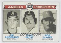 1979 Prospects - Jim Anderson, Dave Frost, Bob Slater [COMC RCR Poor]