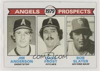 1979 Prospects - Jim Anderson, Dave Frost, Bob Slater