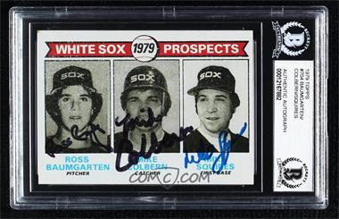 1979 Topps - [Base] #704 - 1979 Prospects - Ross Baumgarten, Mike Colbern, Mike Squires [BAS BGS Authentic]