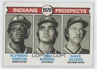 1979 Prospects - Alfredo Griffin, Tim Norrid, Dave Oliver [Good to VG…