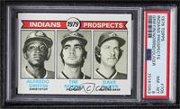 1979 Prospects - Alfredo Griffin, Tim Norrid, Dave Oliver [PSA 8 NM&#…