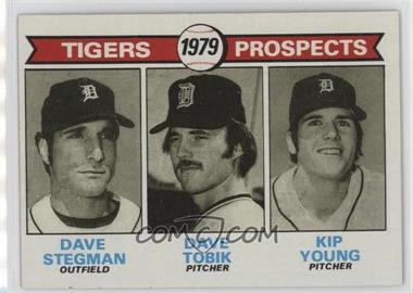 1979 Topps - [Base] #706 - 1979 Prospects - Dave Stegman, Dave Tobik, Kip Young