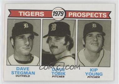 1979 Topps - [Base] #706 - 1979 Prospects - Dave Stegman, Dave Tobik, Kip Young