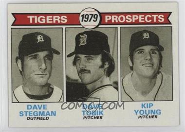 1979 Topps - [Base] #706 - 1979 Prospects - Dave Stegman, Dave Tobik, Kip Young