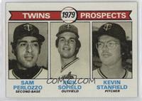 1979 Prospects - Sam Perlozzo, Rick Sofield, Kevin Stanfield