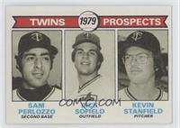 1979 Prospects - Sam Perlozzo, Rick Sofield, Kevin Stanfield