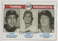 1979 Prospects - Sam Perlozzo, Rick Sofield, Kevin Stanfield